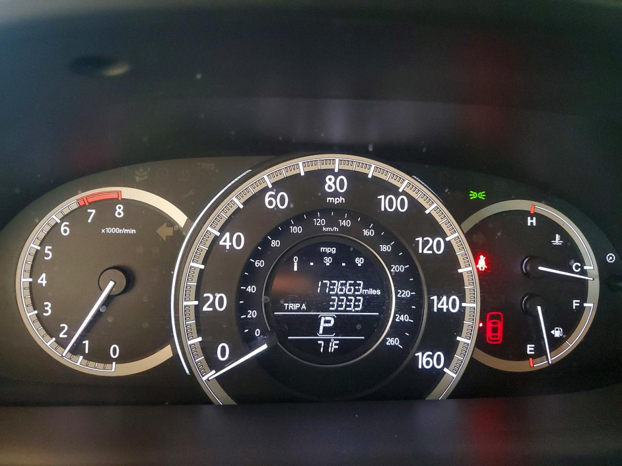 2015 HONDA ACCORD LX photo 9