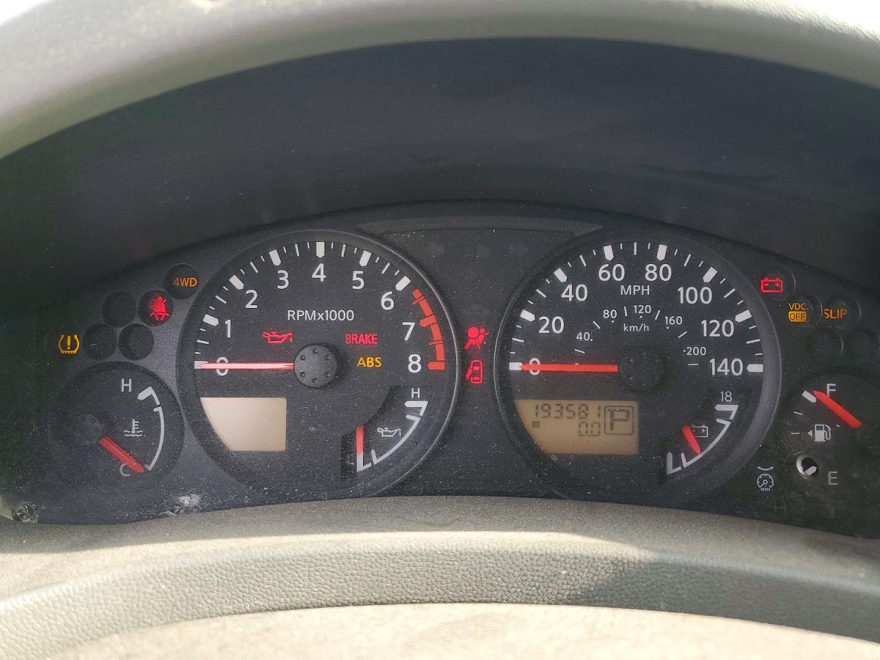 2005 NISSAN XTERRA OFF ROAD photo 9