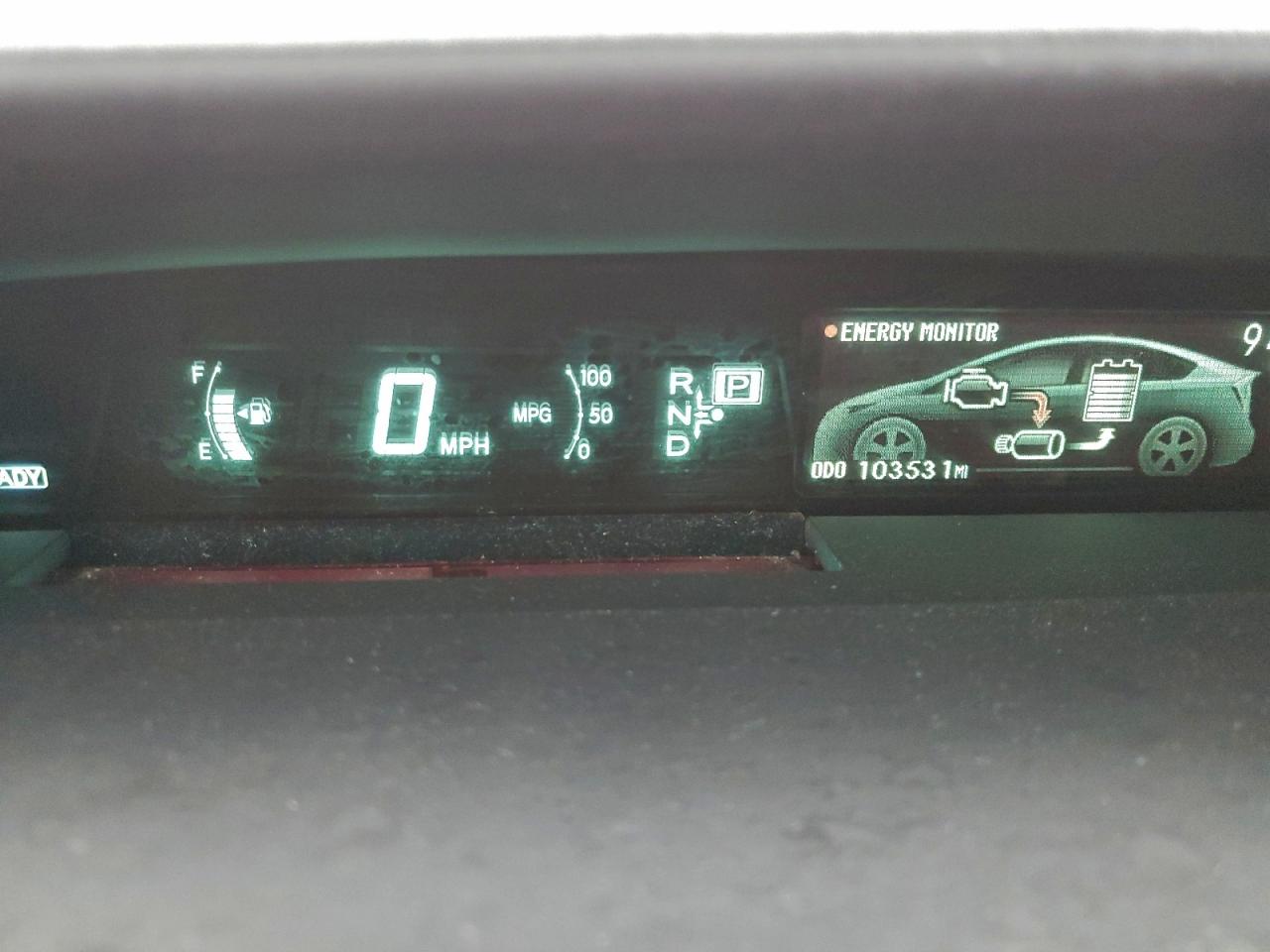 2012 TOYOTA PRIUS photo 9