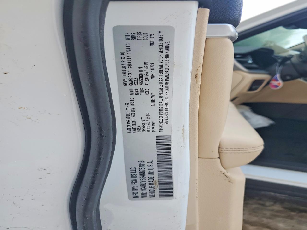 2022 JEEP GRAND CHEROKEE LIMITED 4XE photo 13