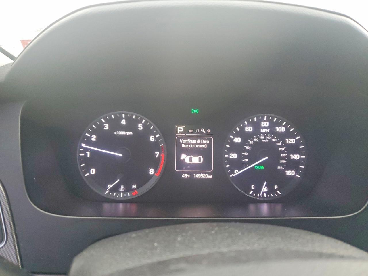2015 HYUNDAI SONATA SPORT photo 9