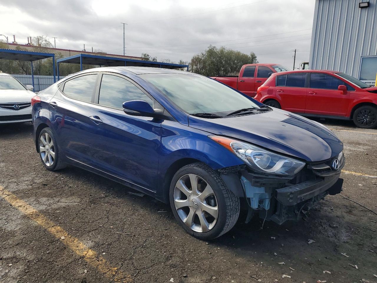 2013 HYUNDAI ELANTRA LIMITED photo 4