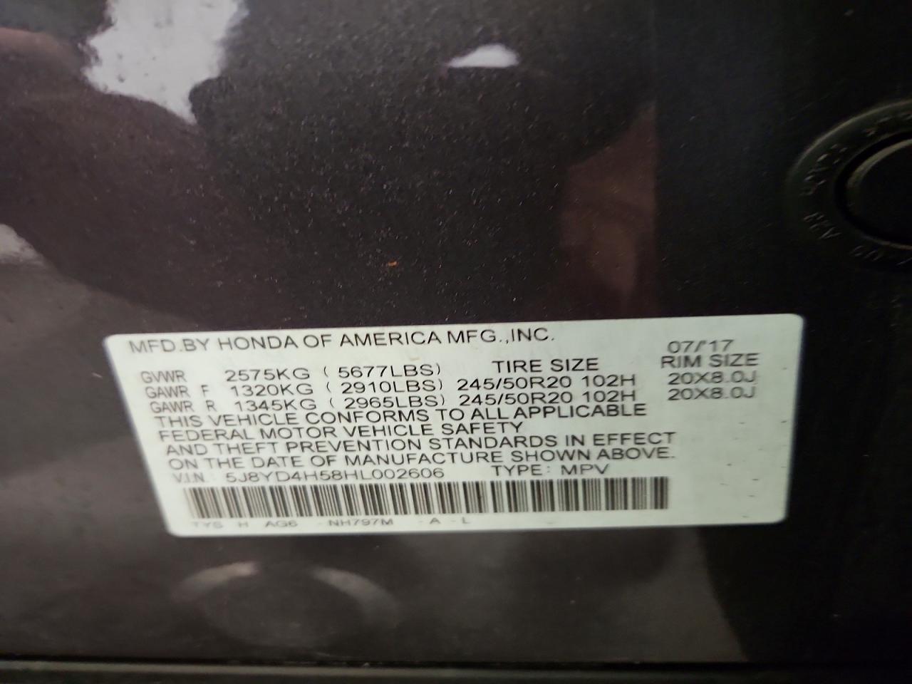 2017 ACURA MDX TECHNOLOGY photo 14