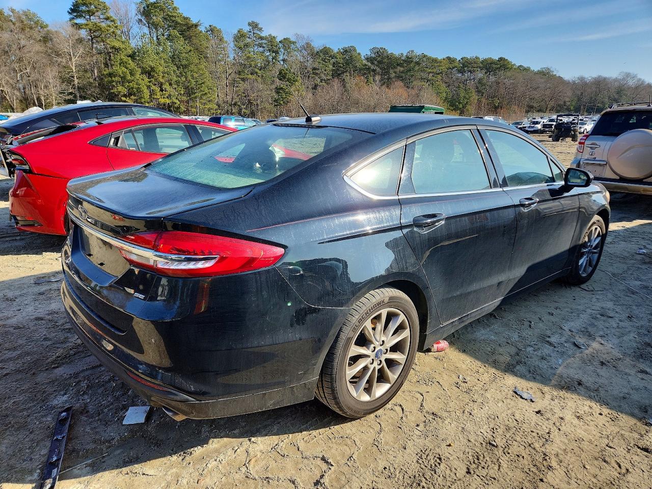 2017 FORD FUSION SE photo 3