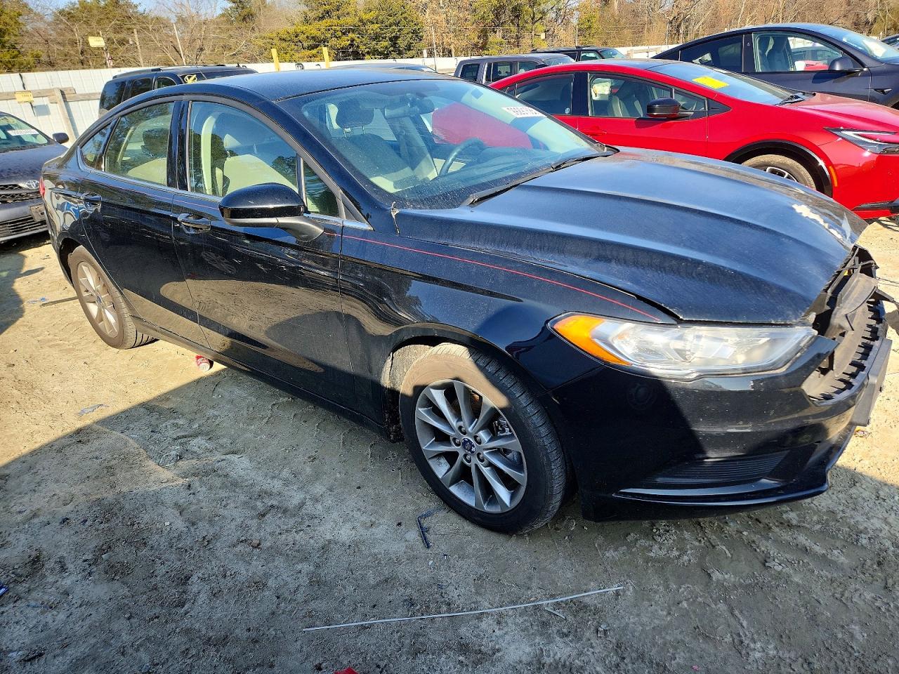 2017 FORD FUSION SE photo 4