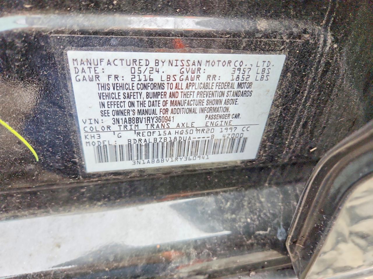 2024 NISSAN SENTRA S photo 12