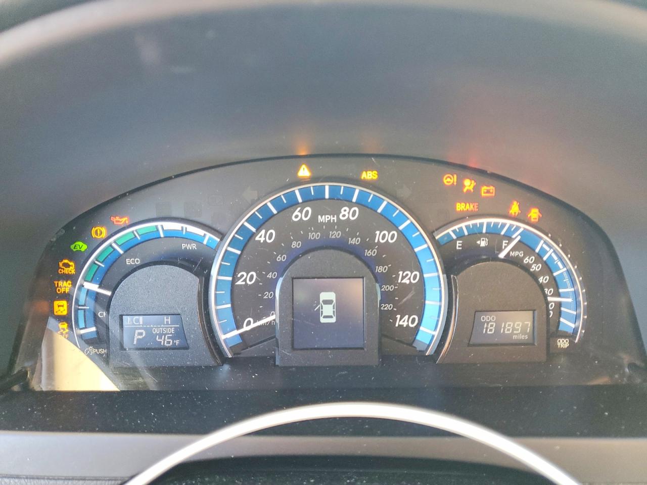 2012 TOYOTA CAMRY HYBRID photo 9