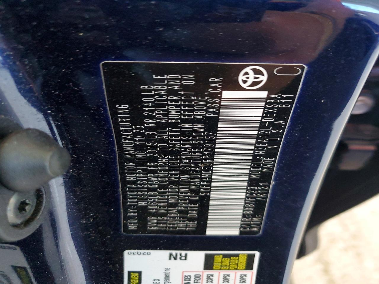 2024 TOYOTA COROLLA SE photo 13