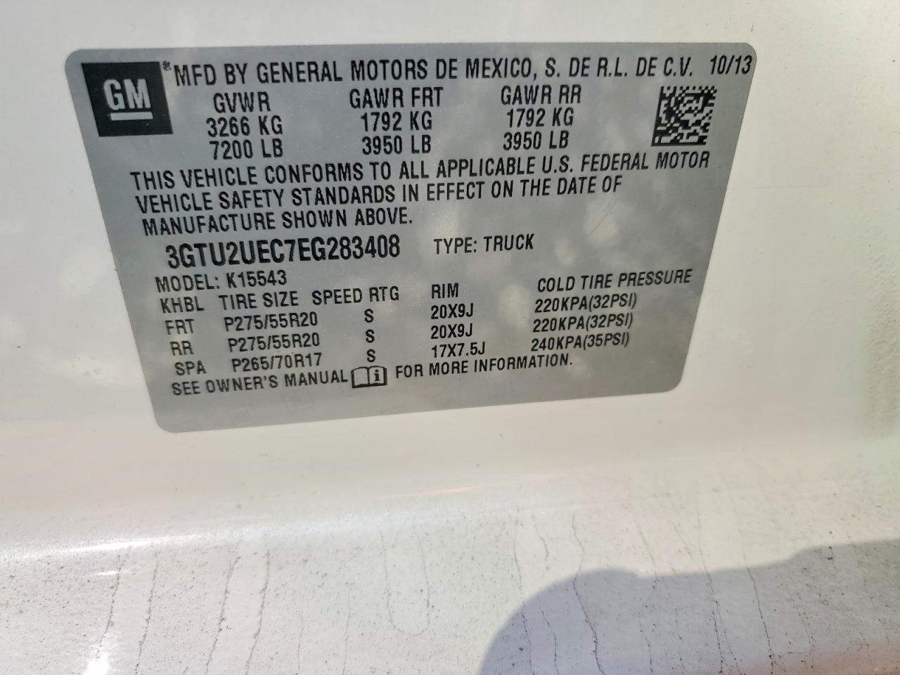 2014 GMC SIERRA K1500 SLE photo 12