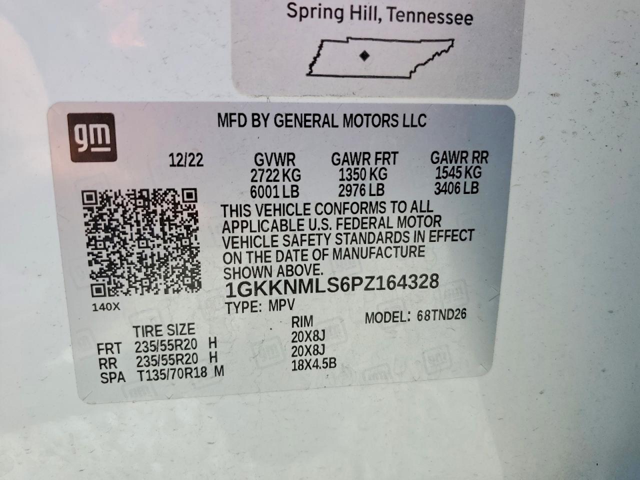 2023 GMC ACADIA SLT photo 14