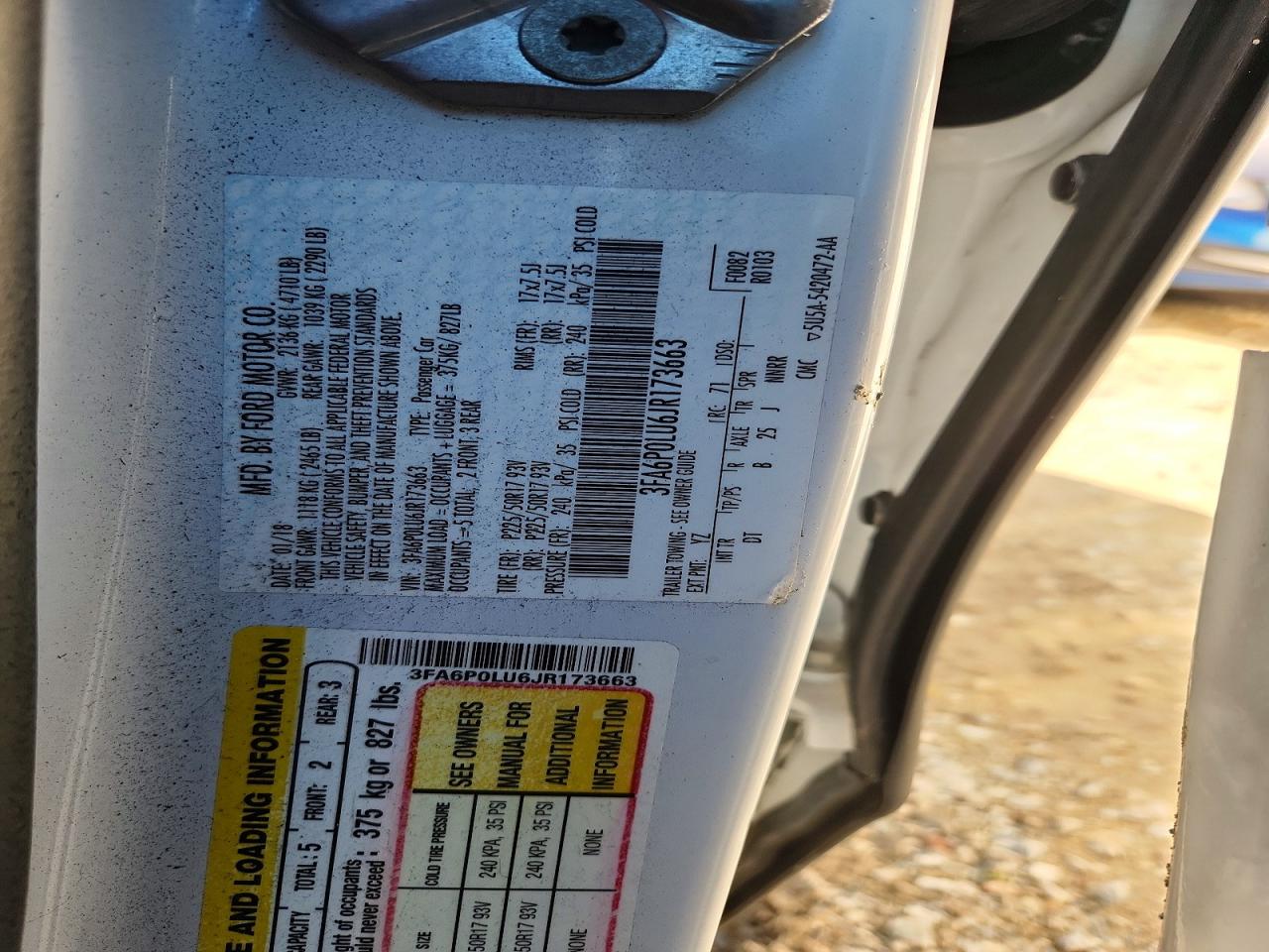 2018 FORD FUSION SE HYBRID photo 13