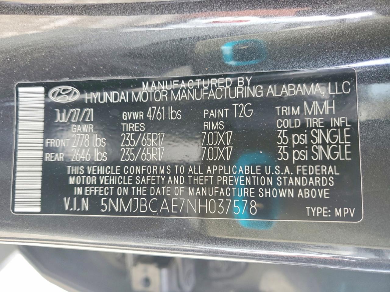 2022 HYUNDAI TUCSON SEL photo 14