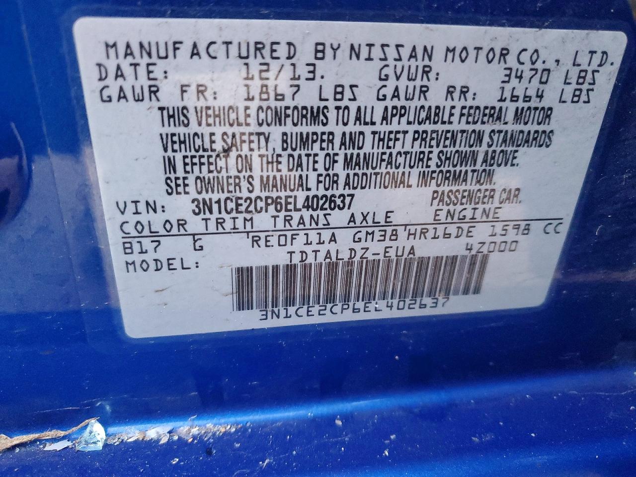 2014 NISSAN VERSA NOTE S photo 34