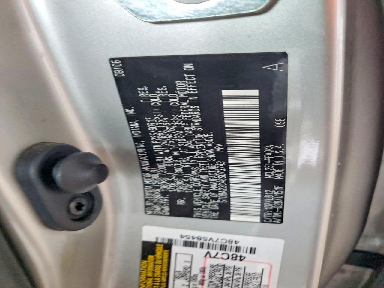 2006 TOYOTA SIENNA XLE photo 23