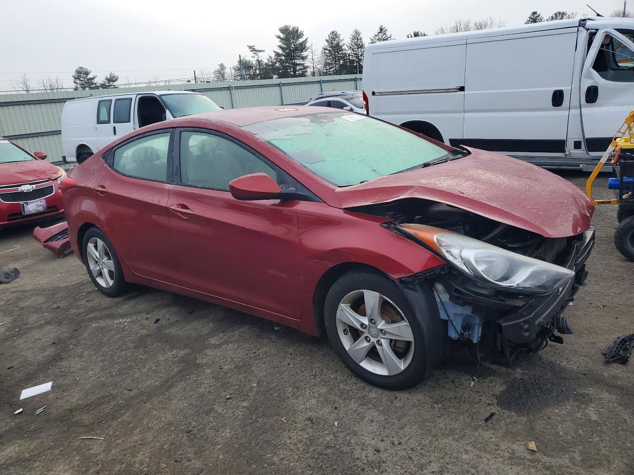 2013 HYUNDAI ELANTRA GLS photo 4