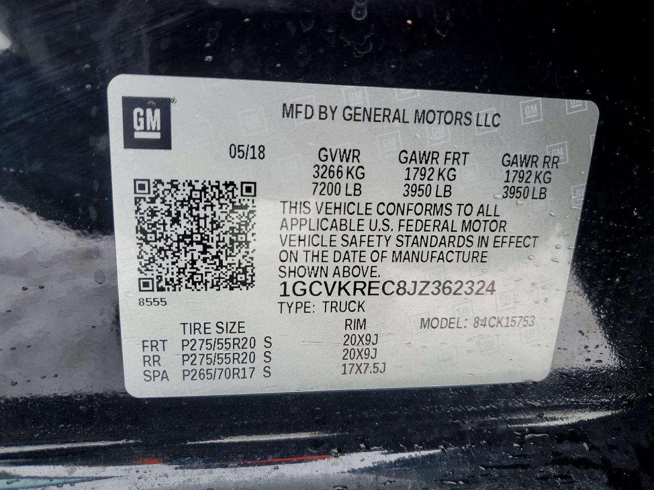2018 CHEVROLET SILVERADO K1500 LT photo 12