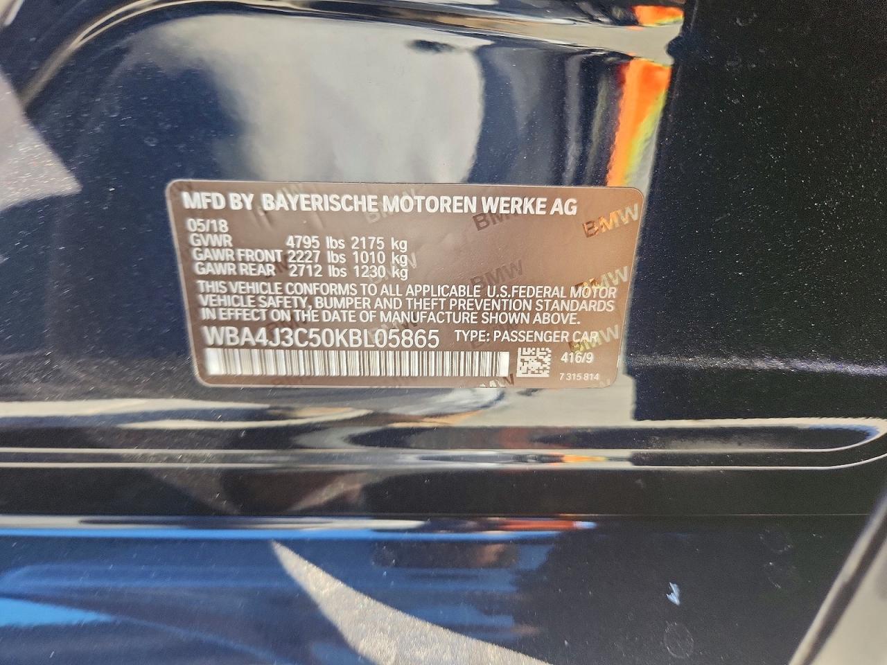 2019 BMW 430XI photo 12