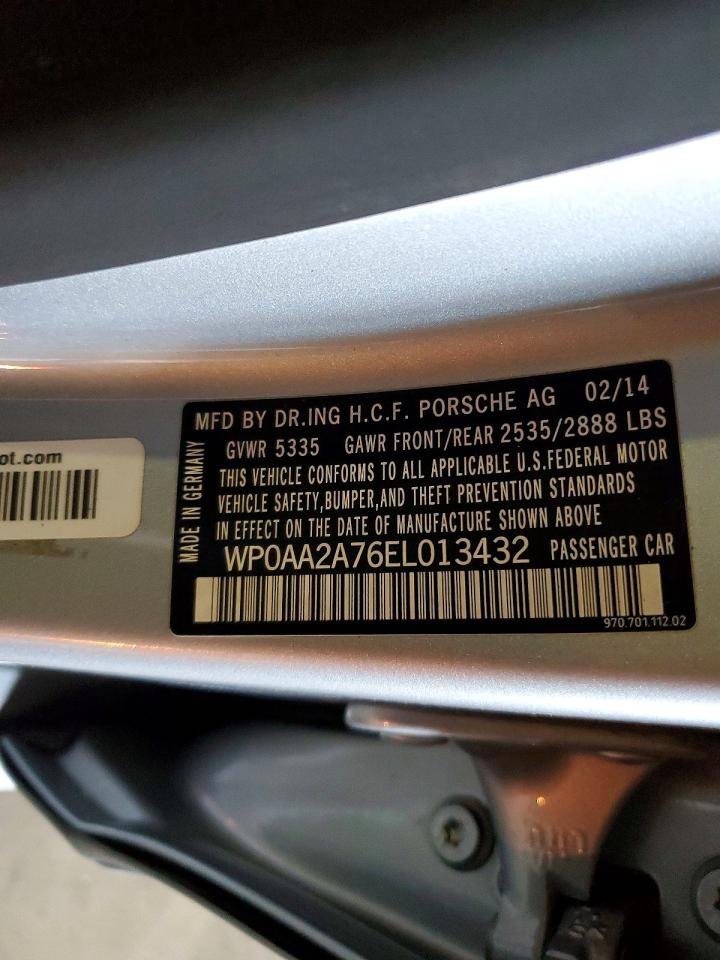 2014 PORSCHE PANAMERA 2 photo 12