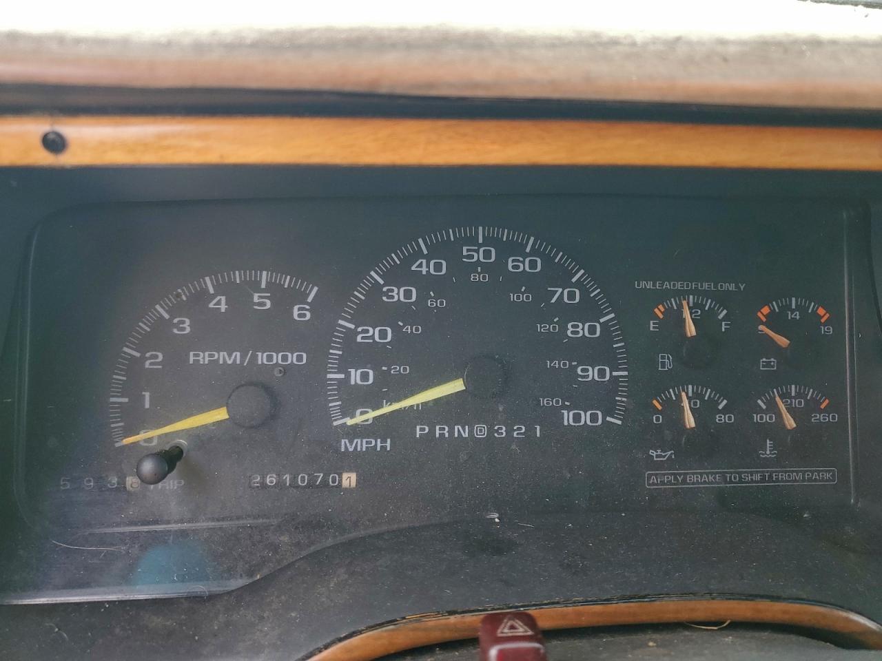 1997 CHEVROLET TAHOE K1500 photo 9