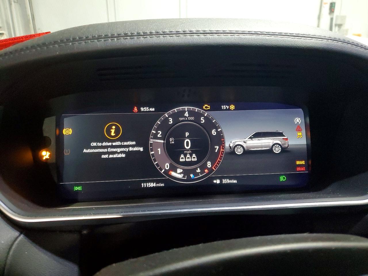 2020 LAND ROVER RANGE ROVER SPORT HSE photo 9