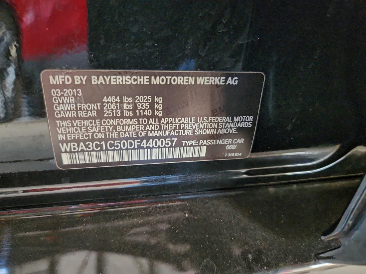 2013 BMW 328 I SULEV photo 12