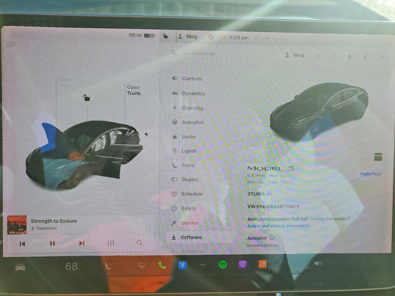 2018 TESLA MODEL 3 photo 9