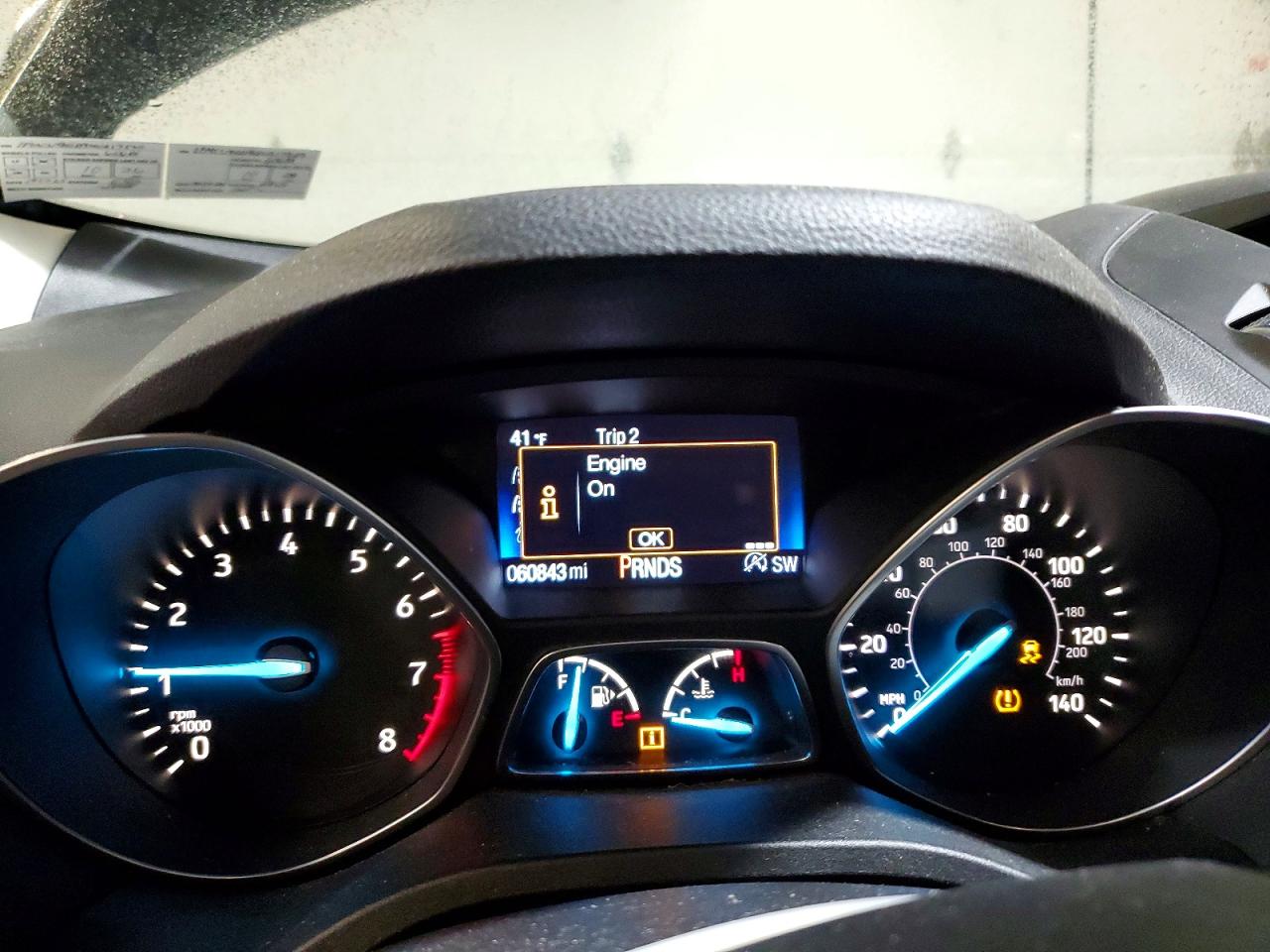 2017 FORD ESCAPE SE photo 9