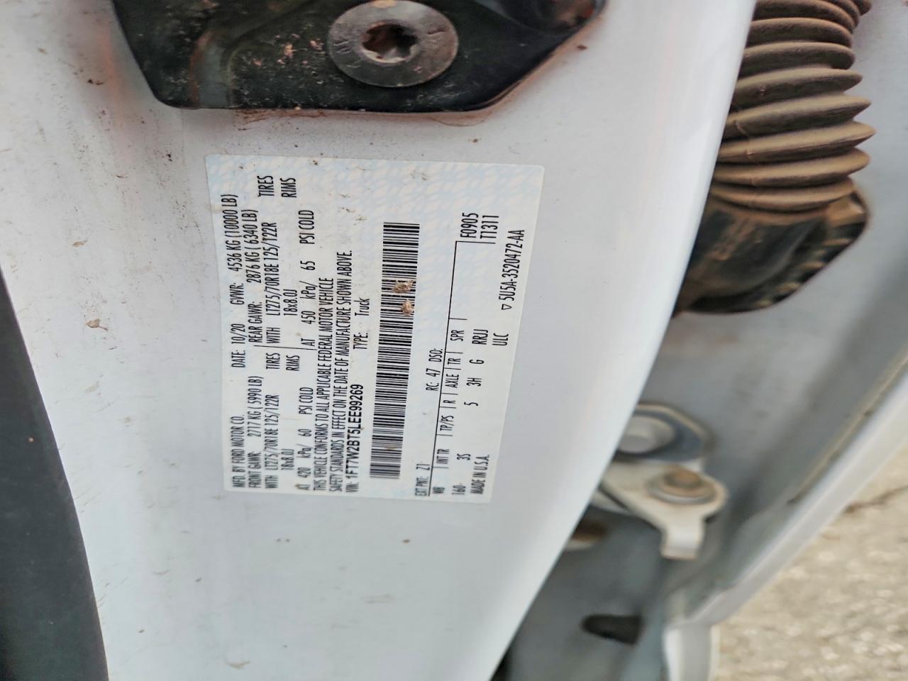 2020 FORD F250 SUPER DUTY photo 12