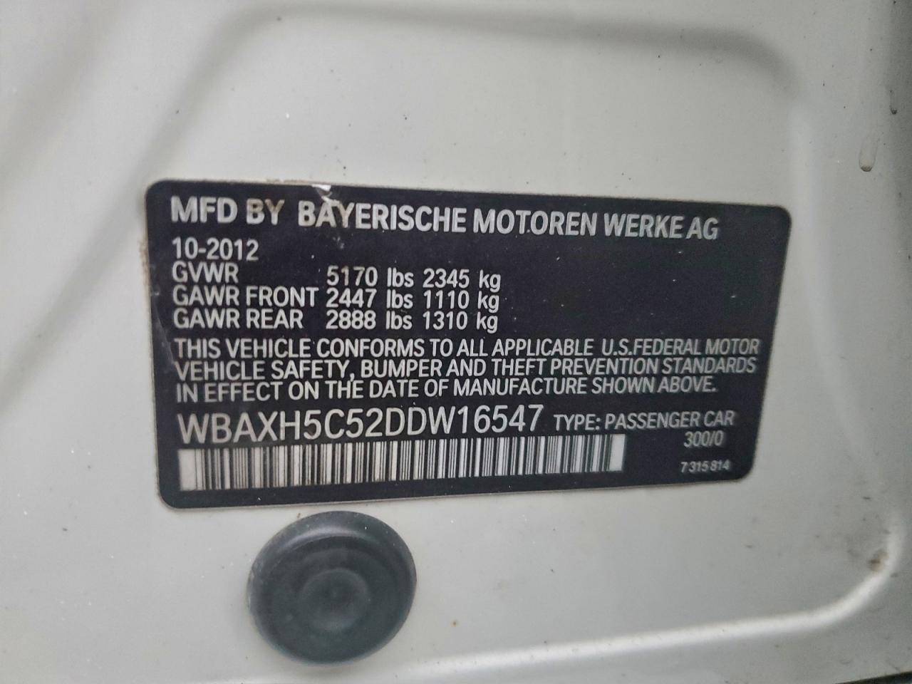 2013 BMW 528 XI photo 34