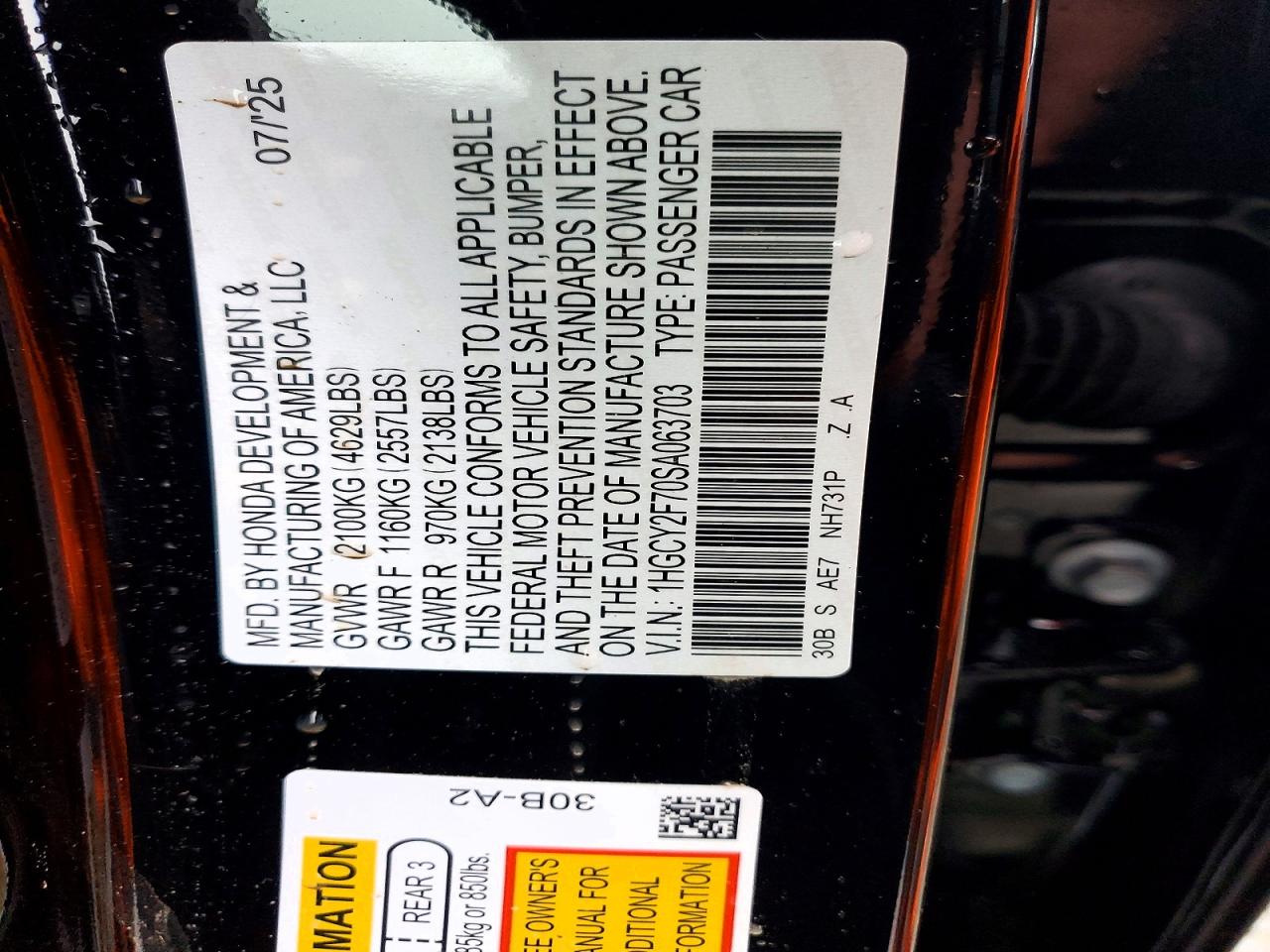 2025 HONDA ACCORD HYBRID SPORT-L photo 23