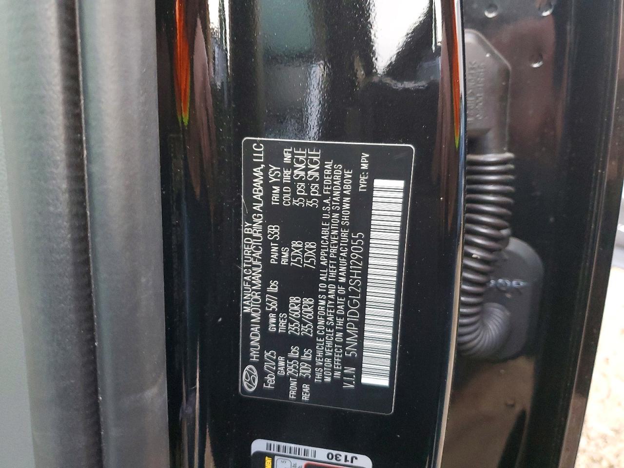 2025 HYUNDAI SANTA FE SE photo 53