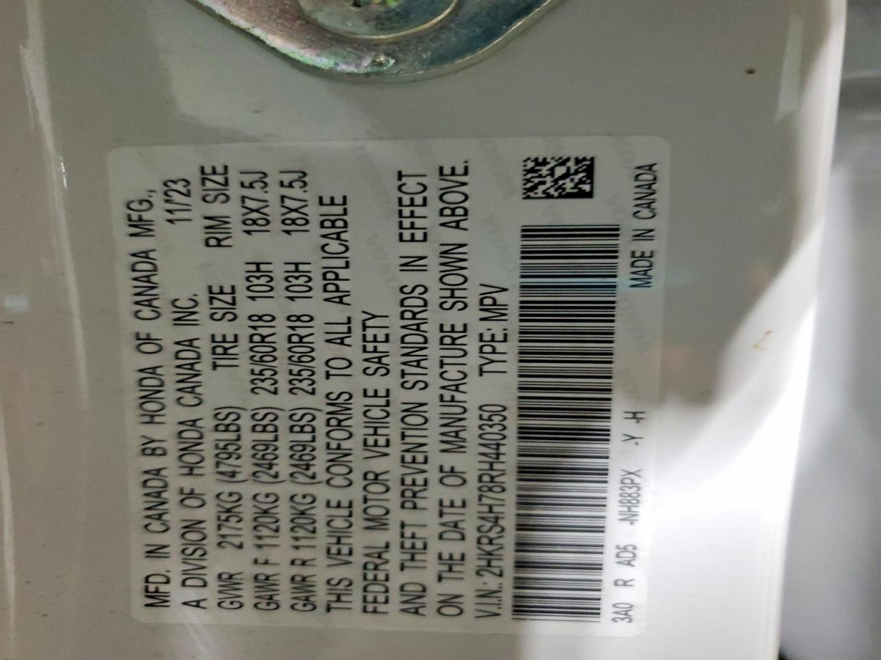 2024 HONDA CR-V EXL photo 25