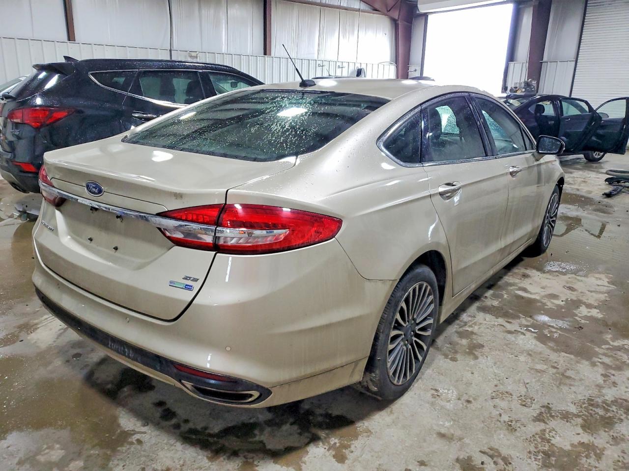 2017 FORD FUSION SE photo 3