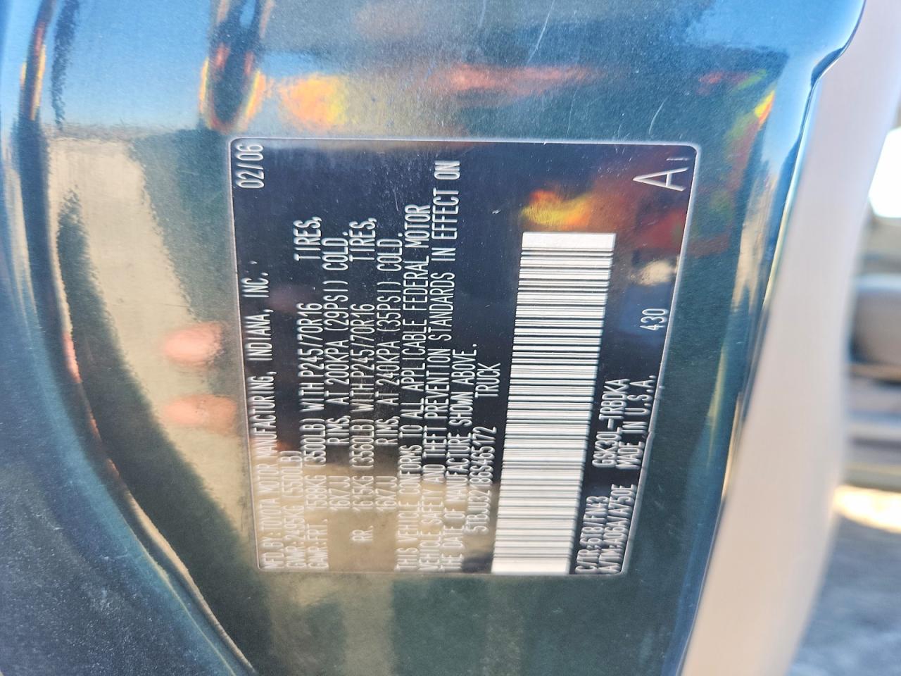 2006 TOYOTA TUNDRA photo 23