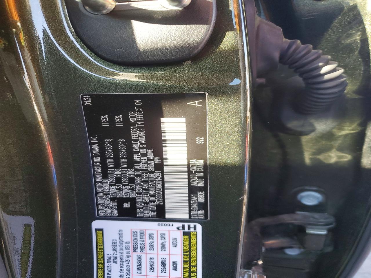 2024 LEXUS NX 250 PREMIUM photo 13