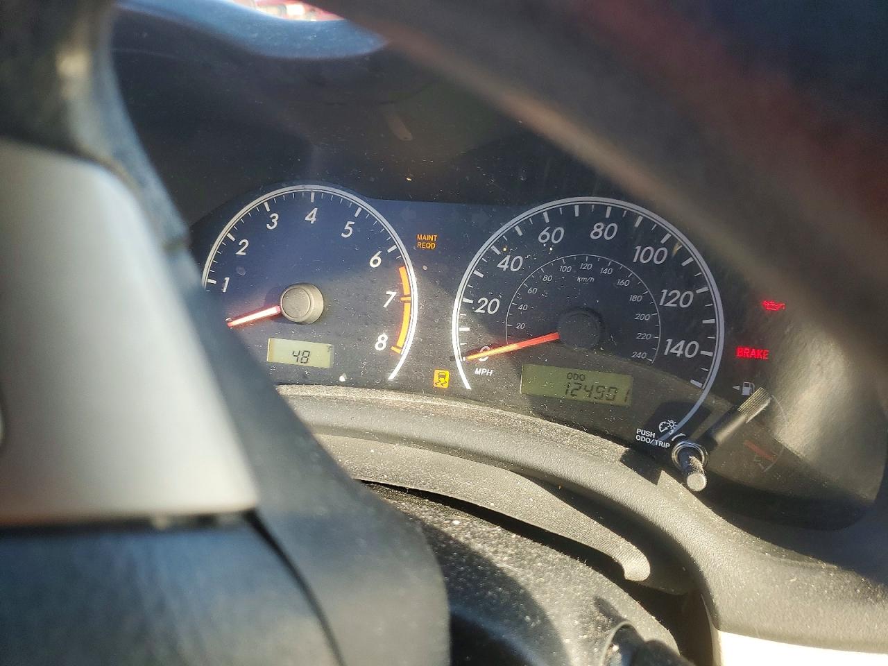 2012 TOYOTA COROLLA BASE photo 9