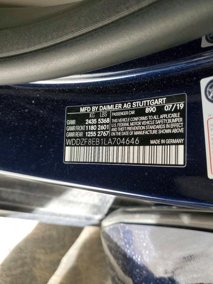 2020 MERCEDES-BENZ E 350 4MATIC photo 12