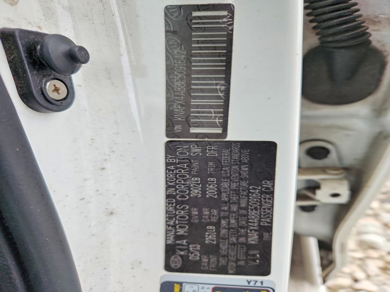 2014 KIA FORTE EX photo 13
