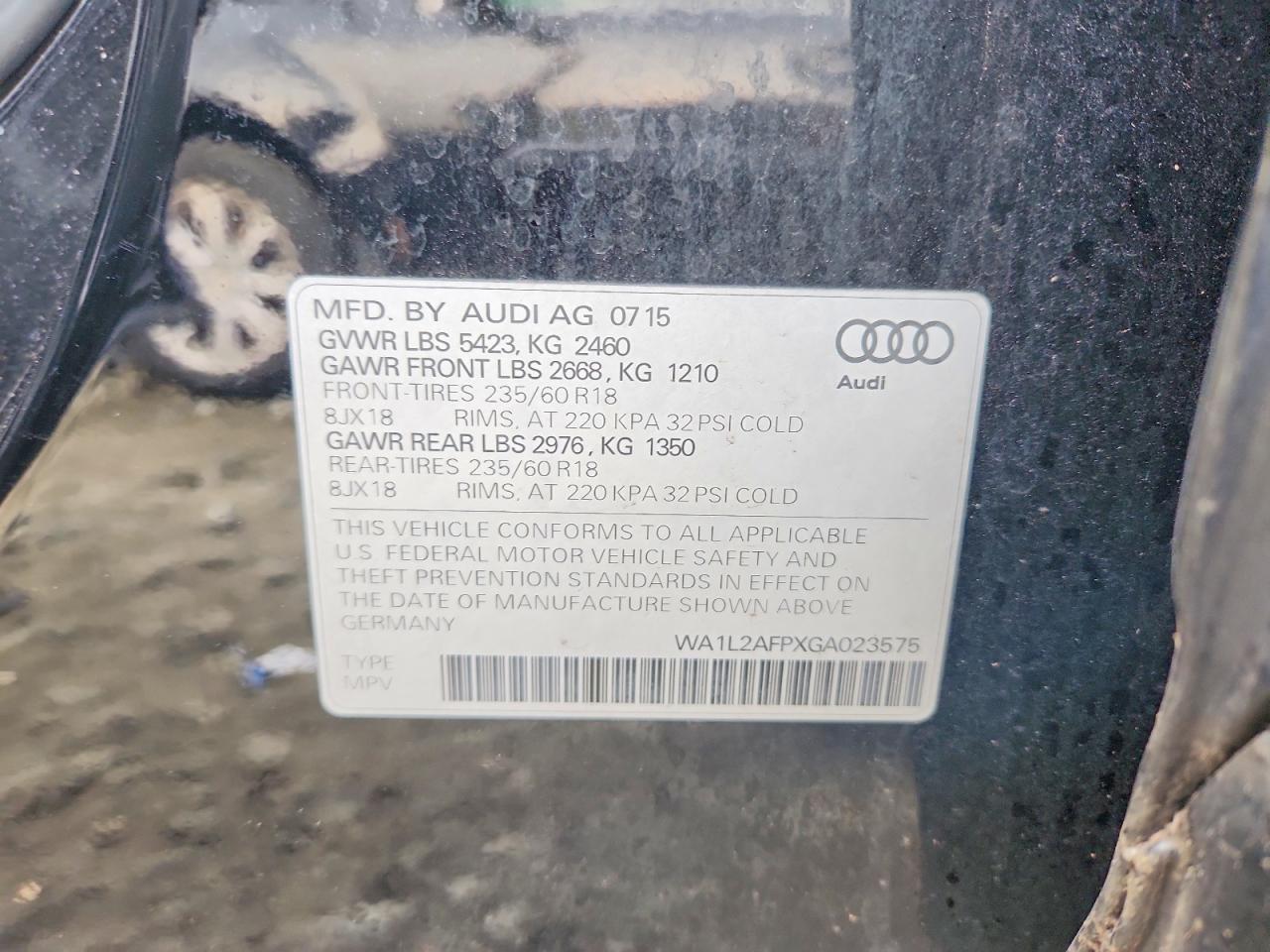 2016 AUDI Q5 PREMIUM PLUS photo 40