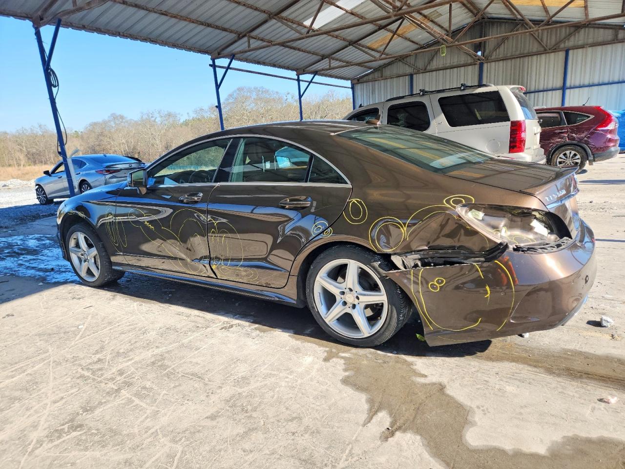 2015 MERCEDES-BENZ CLS 550 4MATIC photo 2