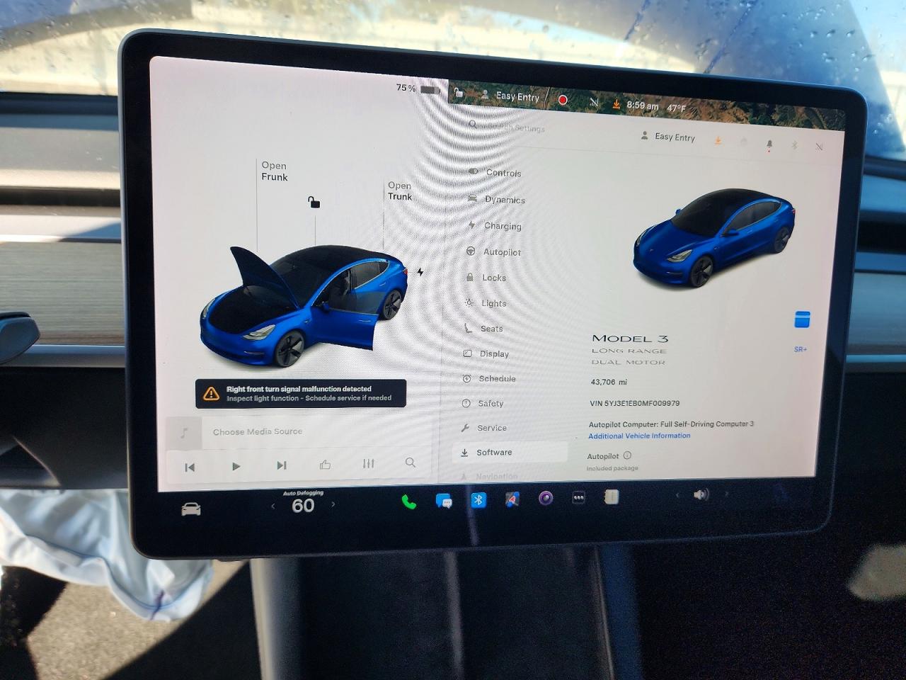 2021 TESLA MODEL 3 photo 9