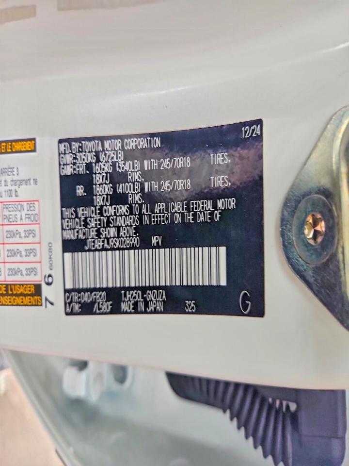 2025 TOYOTA LAND CRUISER BASE photo 13