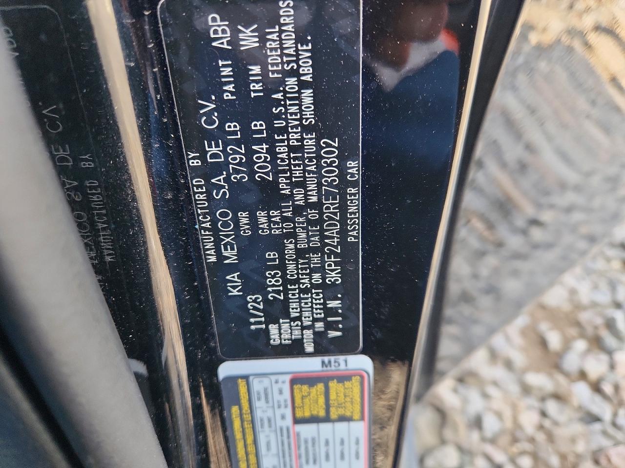 2024 KIA FORTE LX photo 13
