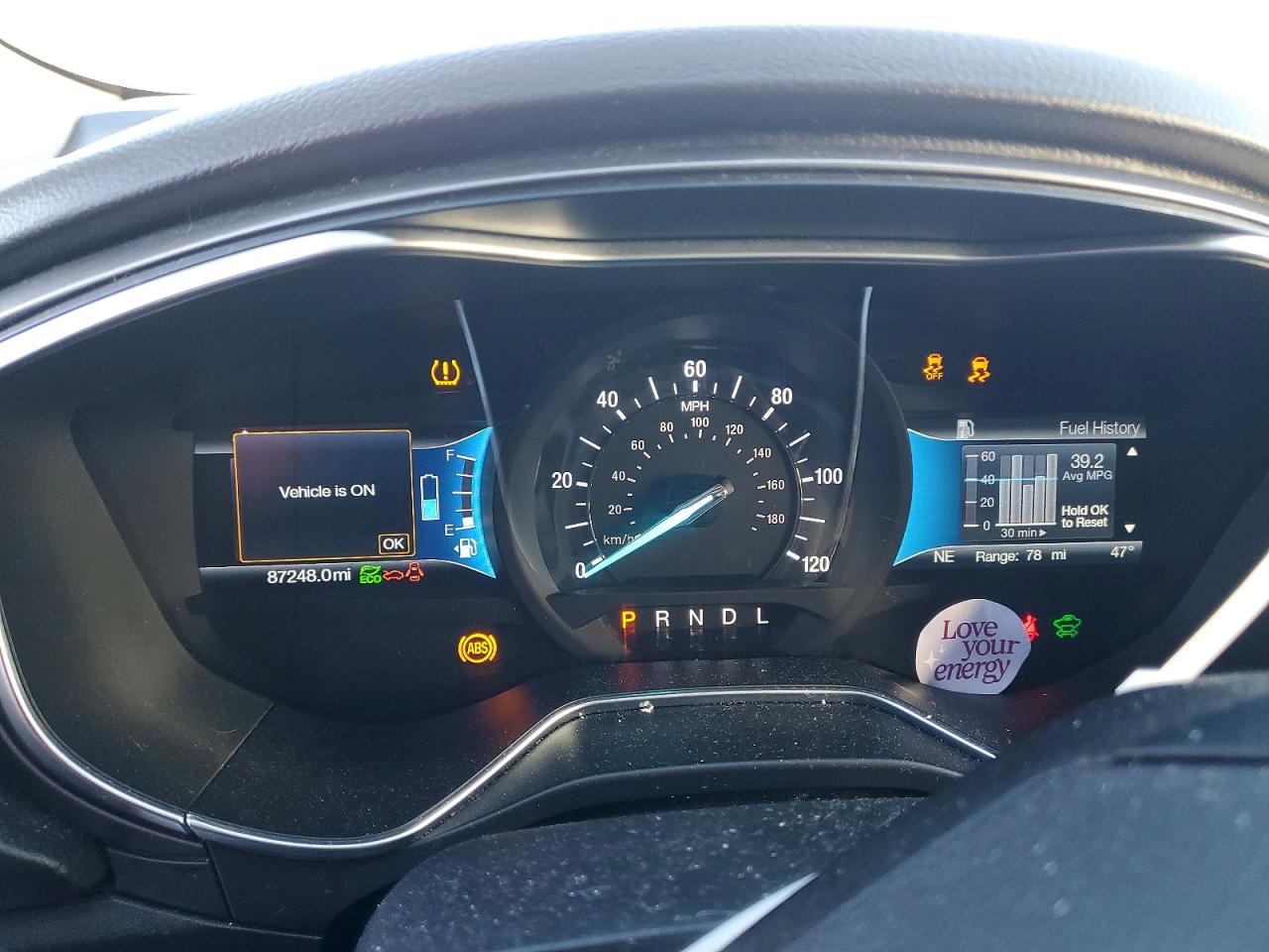 2017 FORD FUSION SE HYBRID photo 9