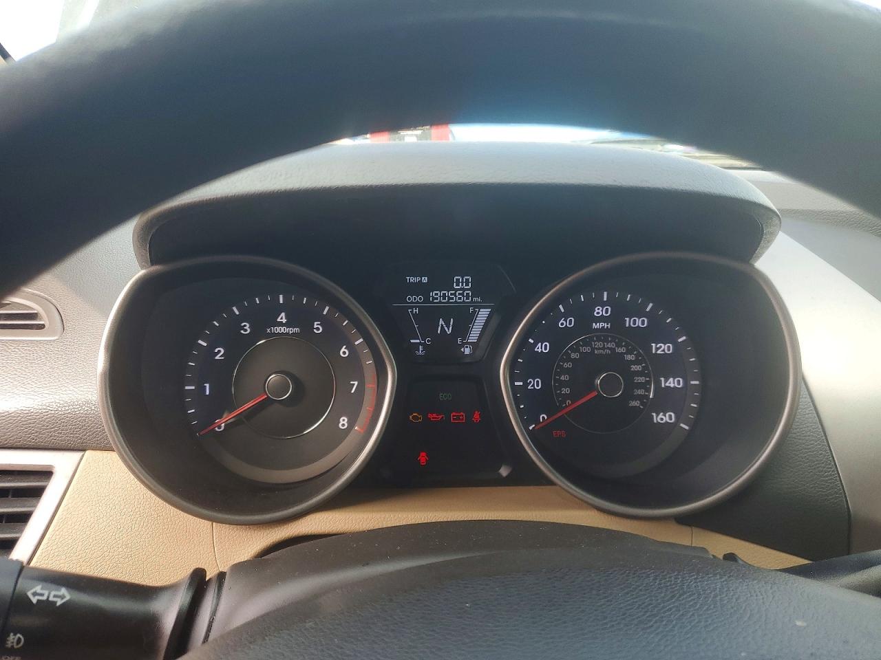 2013 HYUNDAI ELANTRA GLS photo 9