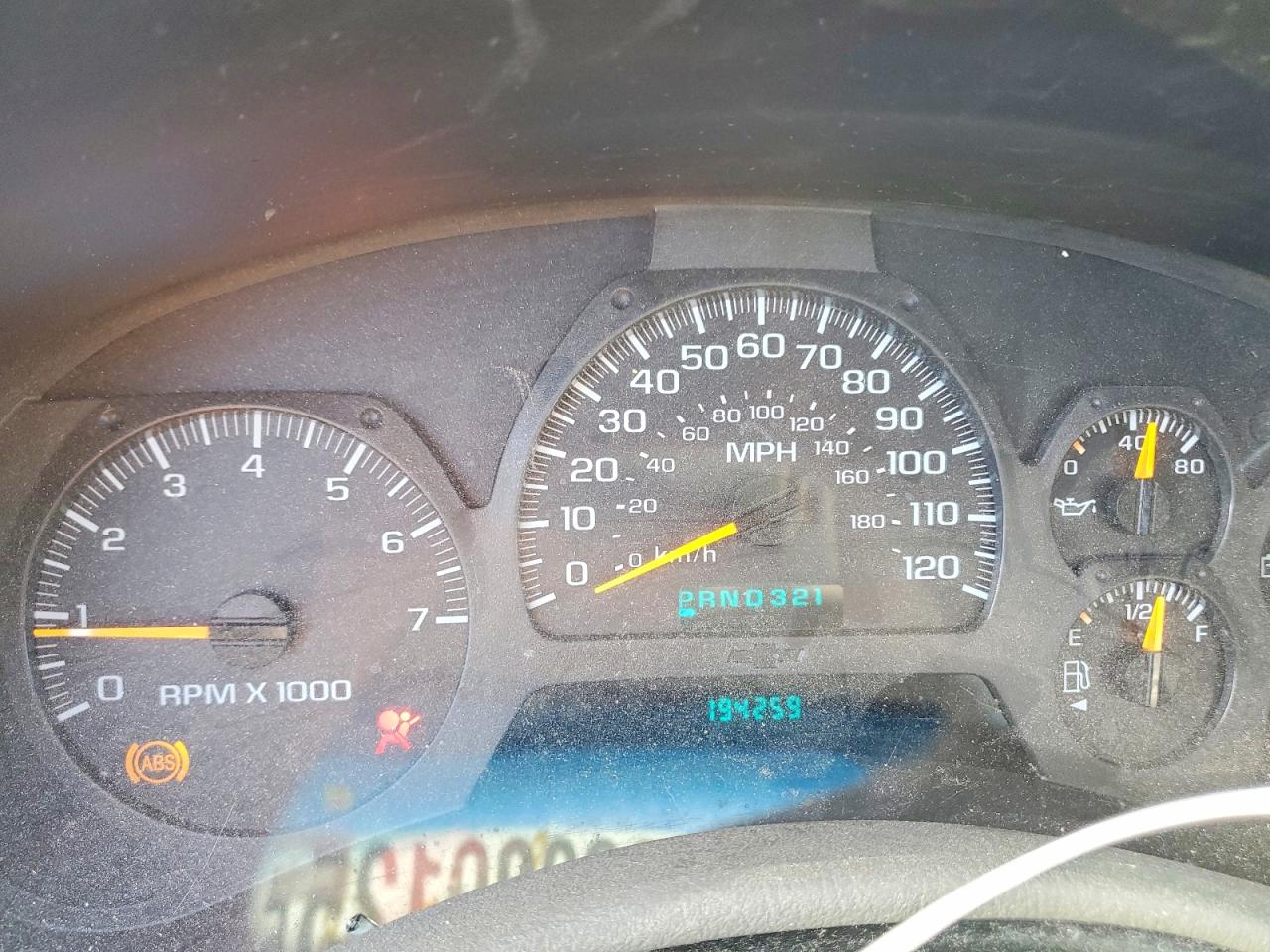2002 CHEVROLET TRAILBLAZER photo 9