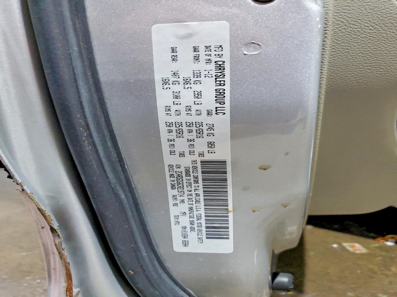 2012 DODGE GRAND CARAVAN CREW photo 13