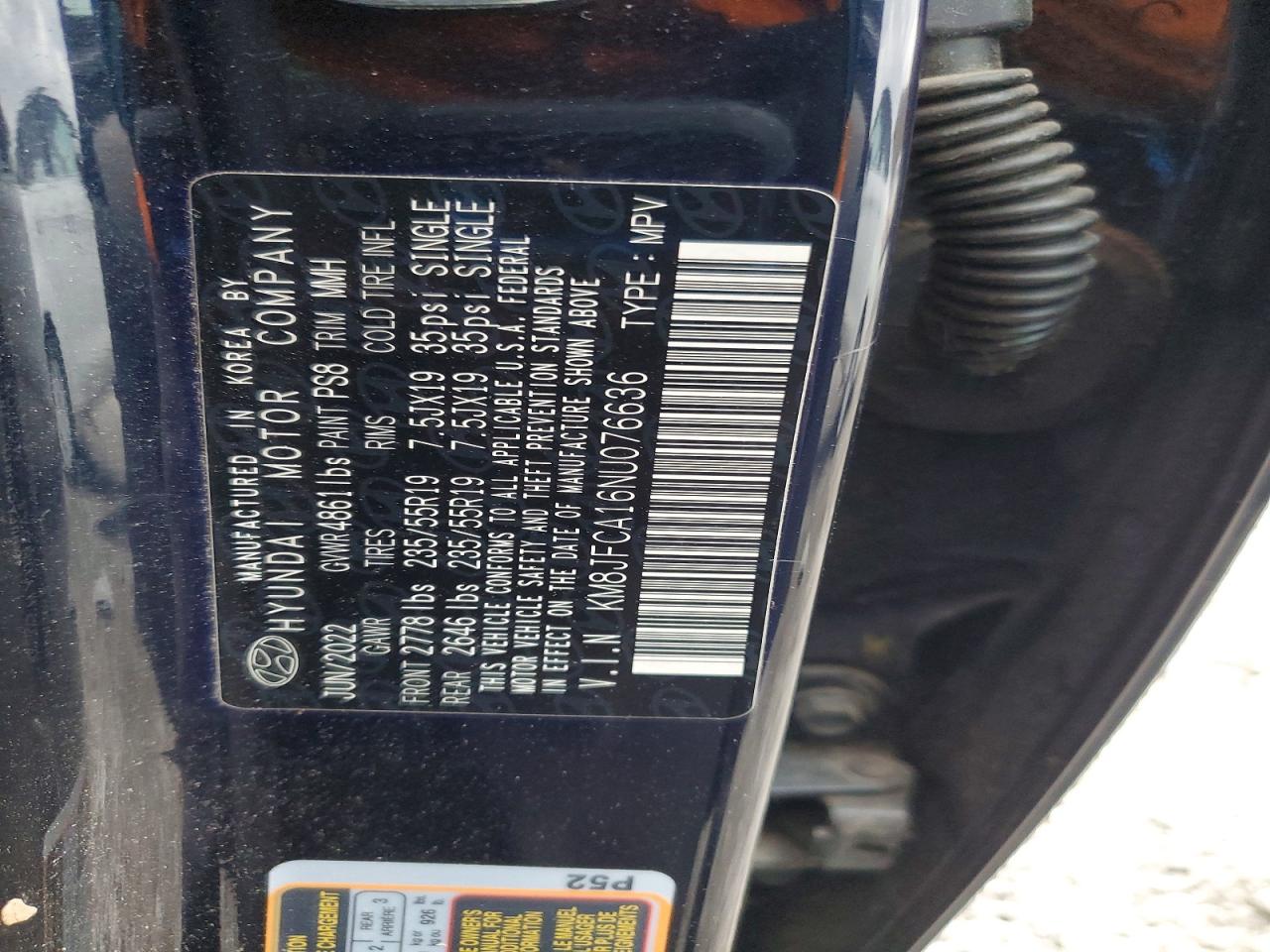 2022 HYUNDAI TUCSON SEL CONVENIENCE photo 14