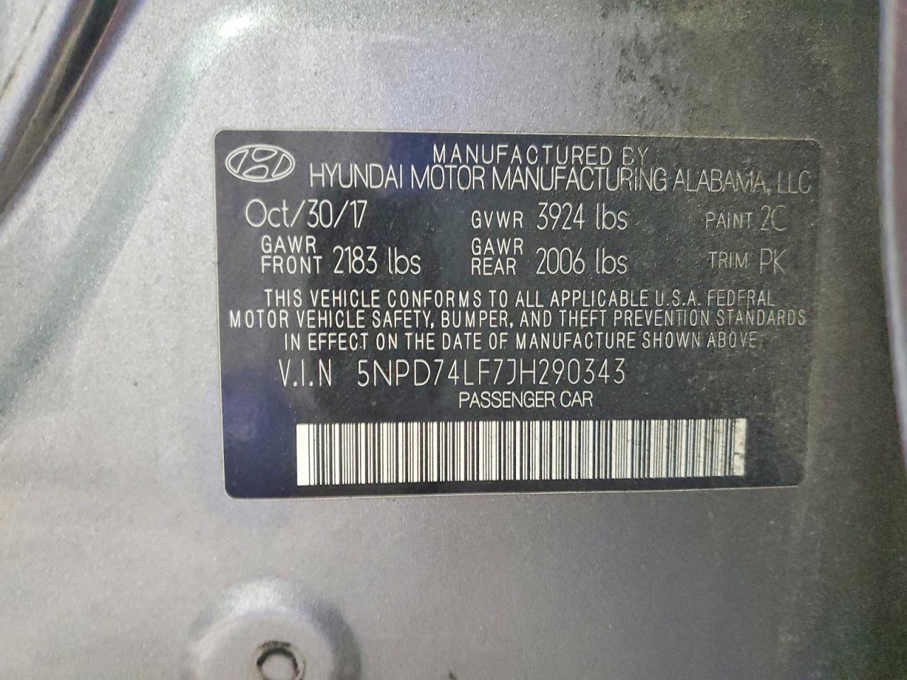 2018 HYUNDAI ELANTRA SE photo 23