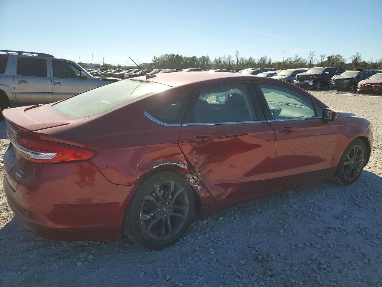 2018 FORD FUSION SE photo 3